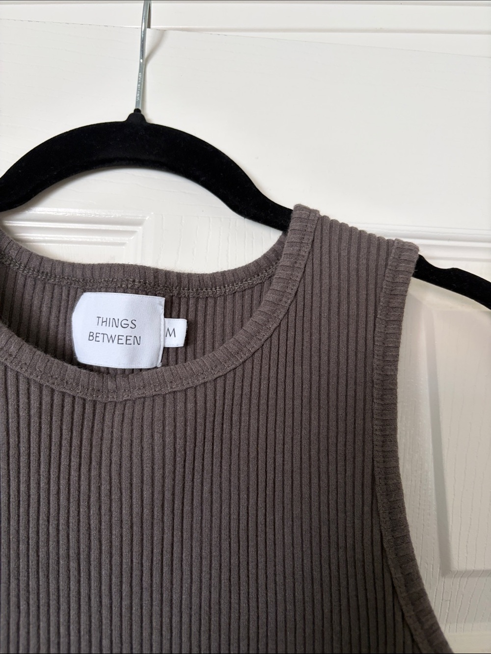 Things Between Ribbed Tank - Picture 2 of 2